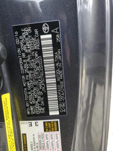 2016 TOYOTA SCION TC - JTKJF5C74GJ023223