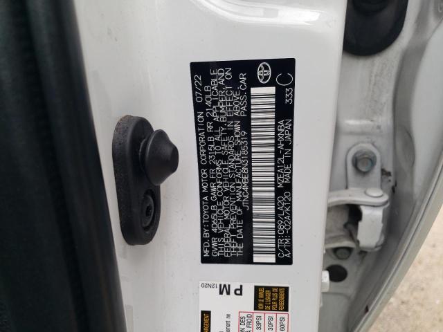 2022 TOYOTA COROLLA XS - JTNC4MBE8N3185319