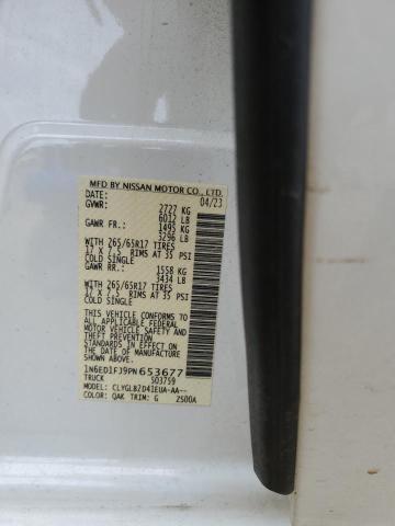 2023 NISSAN FRONTIER P 1N6ED1FJ9PN653677