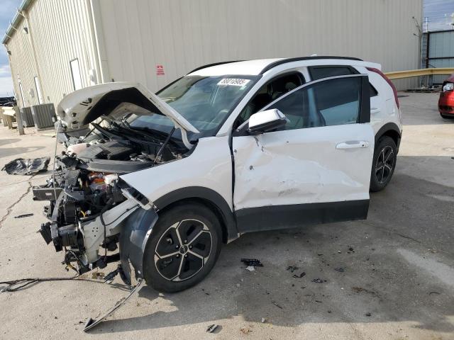 KIA NIRO EX 2023 white  hybrid engine KNDCR3LE5P5116092 photo #1