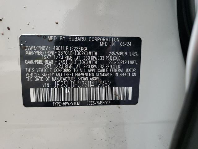 2025 SUBARU FORESTER JF2SLDHC2SH412352