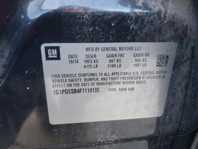 2015 CHEVROLET CRUZE LTZ - 1G1PG5SB4F7119135