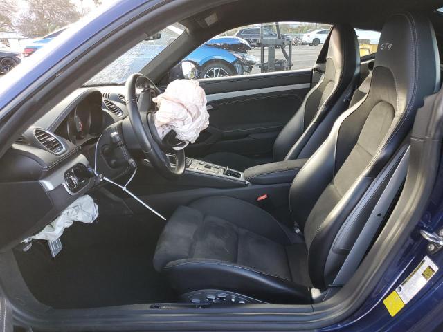 2022 PORSCHE CAYMAN GT4 WP0AC2A82NS275540