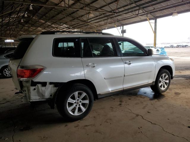 TOYOTA HIGHLANDER 2012 white  gas 5TDZK3EH3CS078582 photo #4