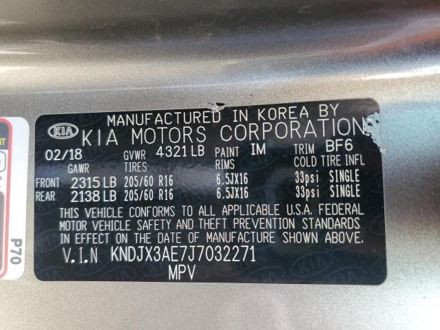2018 KIA SOUL EV + - KNDJX3AE7J7032271