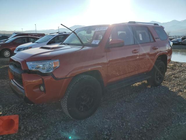 TOYOTA 4RUNNER SR 2015 orange 4dr spor gas JTEBU5JR8F5230366 photo #1