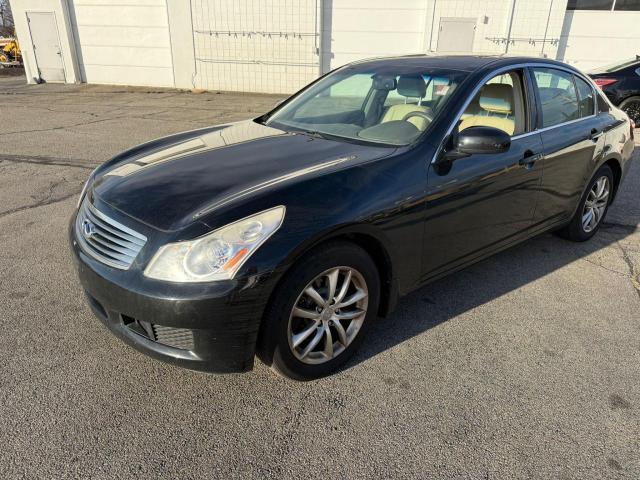 INFINITI G35 2007 black sedan 4d gas JNKBV61F17M818841 photo #3