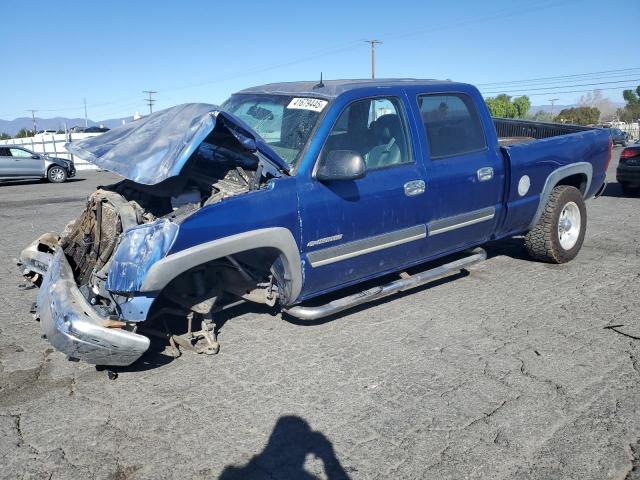 CHEVROLET SILVERADO 2003 blue crew pic gas 1GCGC13U03F211954 photo #1