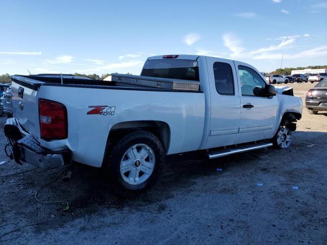 CHEVROLET SILVERADO 2011 white  flexible fuel 1GCRKSE32BZ279434 photo #4