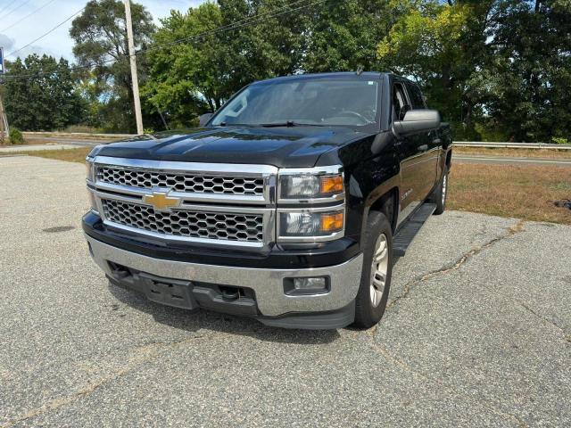 CHEVROLET SILVERADO 2014 blue crew pic gas 3GCUKREH3EG566168 photo #3