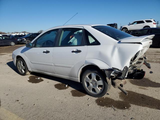 FORD FOCUS ZX4 2005 white sedan 4d gas 1FAHP34N25W151180 photo #3