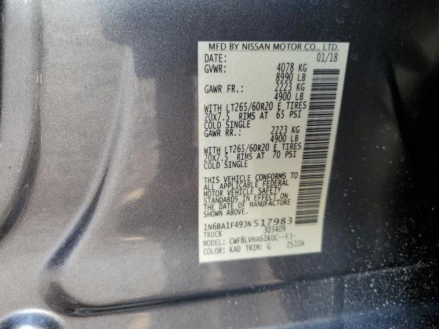 2018 NISSAN TITAN XD S 1N6BA1F49JN517983
