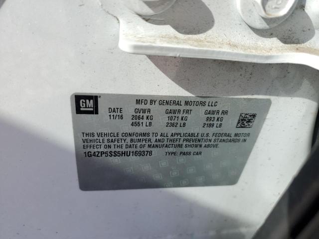 2017 BUICK LACROSSE E 1G4ZP5SS5HU169378