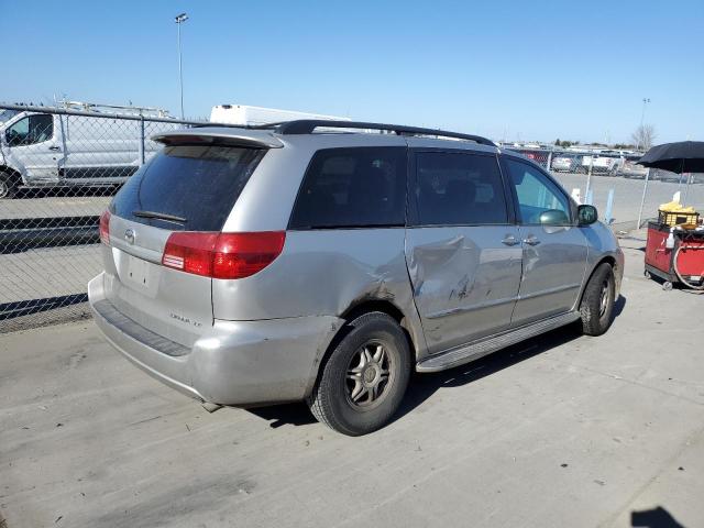 TOYOTA SIENNA CE 2004 silver  gas 5TDZA23CX4S152344 photo #4