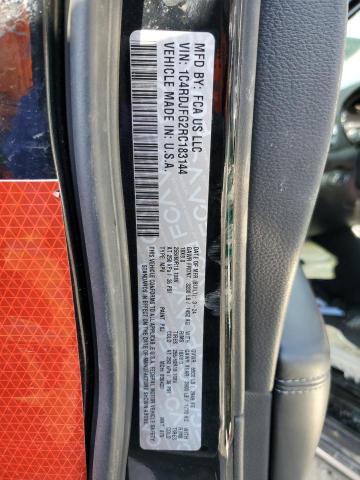 2024 DODGE DURANGO PU 1C4RDJFG2RC183144