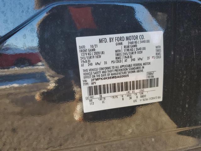 2021 FORD EDGE TITAN - 2FMPK4K98MBA60605