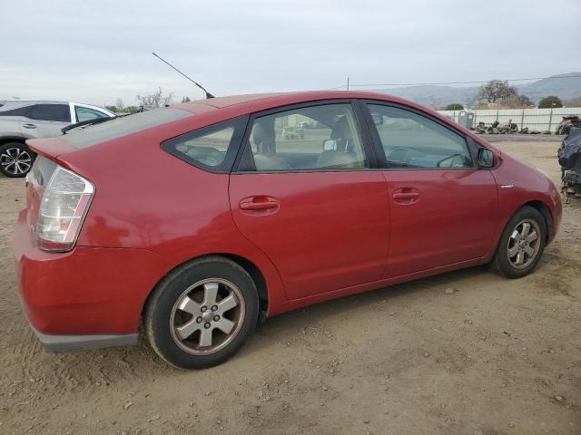 TOYOTA PRIUS 2008 red  hybrid engine JTDKB20U983394514 photo #4