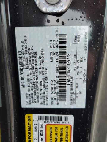 2024 FORD MUSTANG - 1FA6P8TH7R5139778