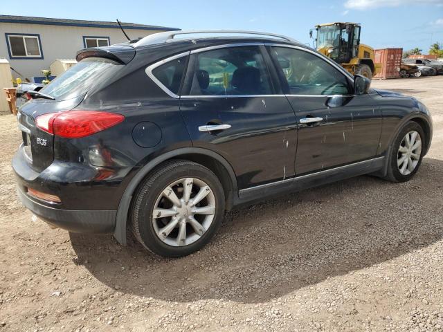 INFINITI EX35 BASE 2010 black station gas JN1AJ0HP5AM700659 photo #4