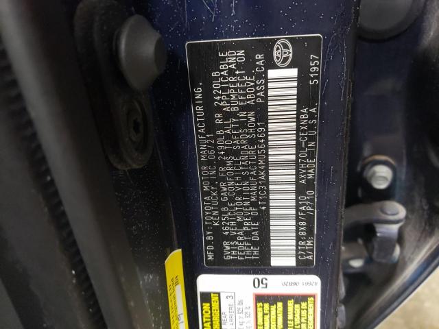 2021 TOYOTA CAMRY LE - 4T1C31AK4MU564691