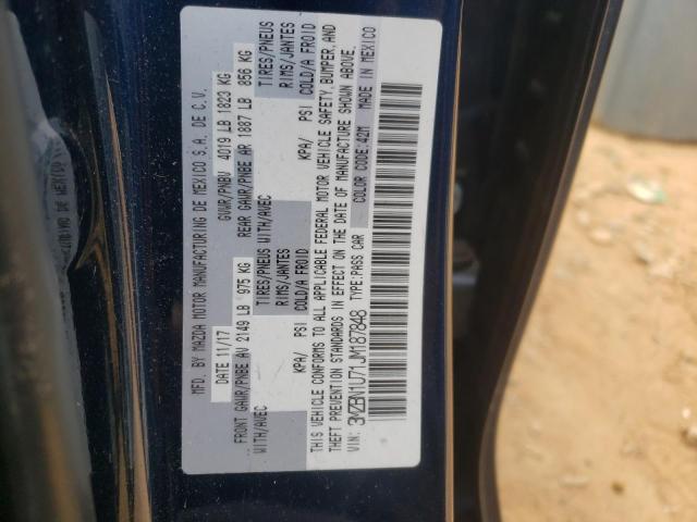 2018 MAZDA 3 SPORT 3MZBN1U71JM187848