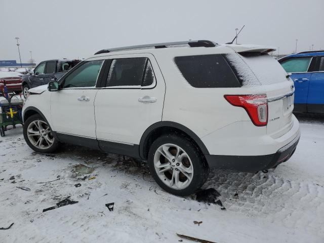 FORD EXPLORER L 2015 white 4dr spor gas 1FM5K8F8XFGA15595 photo #3