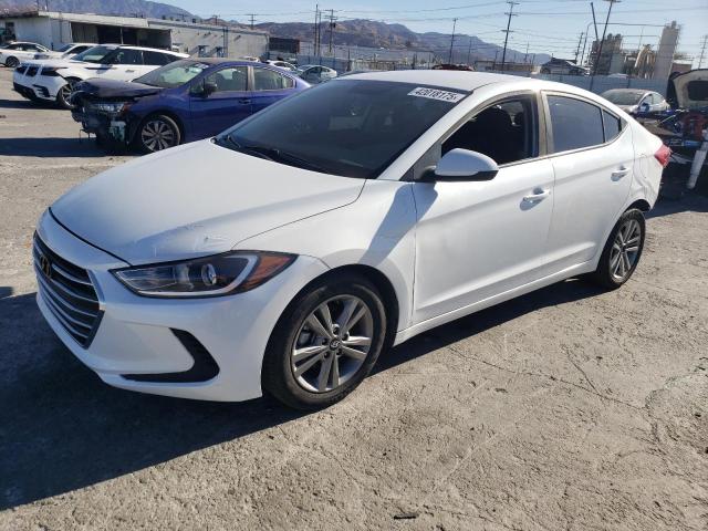 HYUNDAI ELANTRA SE 2018 white  gas 5NPD84LF9JH320861 photo #1