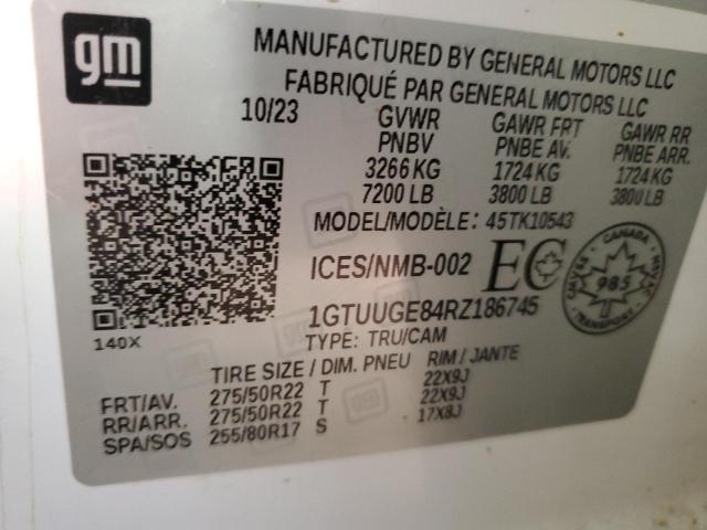 2024 GMC SIERRA K15 1GTUUGE84RZ186745