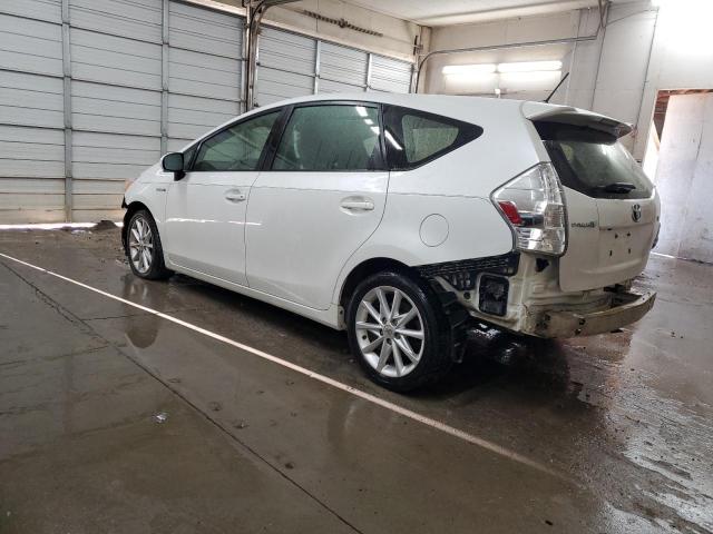 TOYOTA PRIUS V 2012 white  hybrid engine JTDZN3EU9C3144798 photo #3