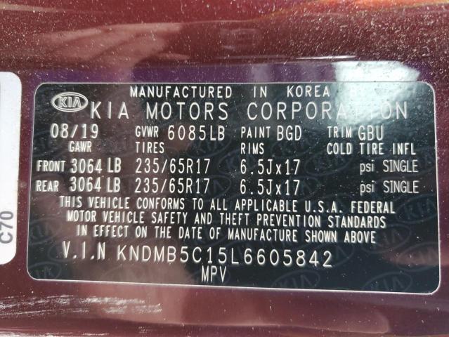 2020 KIA SEDONA LX - KNDMB5C15L6605842