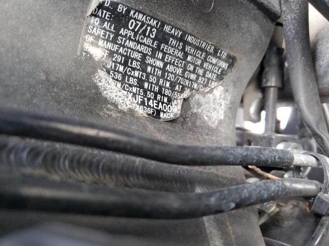 2014 KAWASAKI ZX636 F JKBZXJF14EA003063