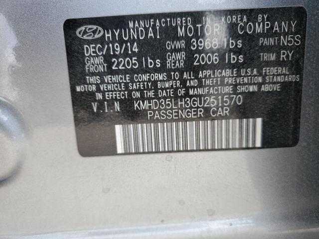 2016 HYUNDAI ELANTRA GT - KMHD35LH3GU251570