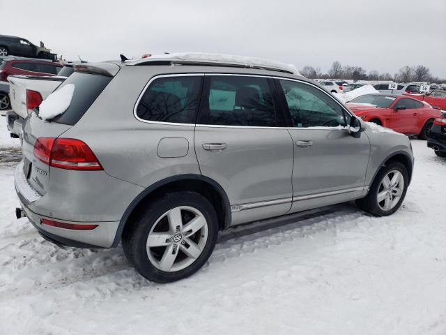 VOLKSWAGEN TOUAREG HY 2011 silver  hybrid engine WVGFG9BP9BD001966 photo #4