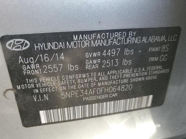 2015 HYUNDAI SONATA SPO 5NPE34AF0FH064820