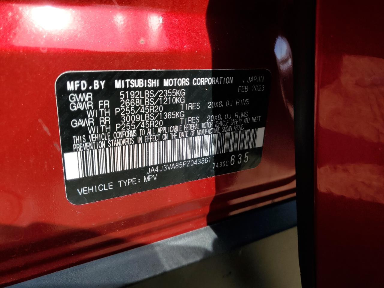 MITSUBISHI OUTLANDER SEL