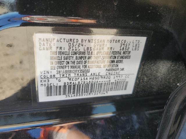 2024 NISSAN SENTRA S 3N1AB8BV2RY359569