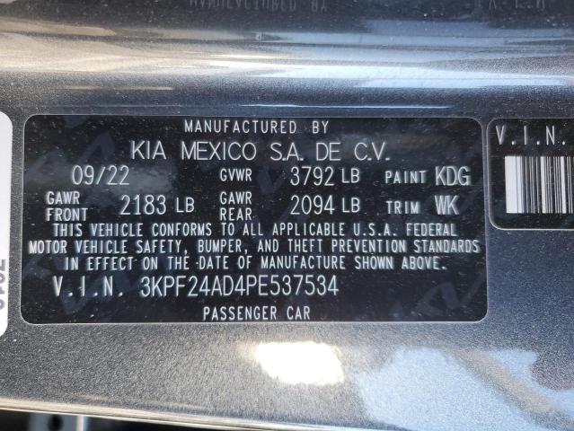 2023 KIA FORTE LX - 3KPF24AD4PE537534