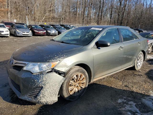 TOYOTA CAMRY L 2014 gray sedan 4d gas 4T1BF1FK3EU845989 photo #1