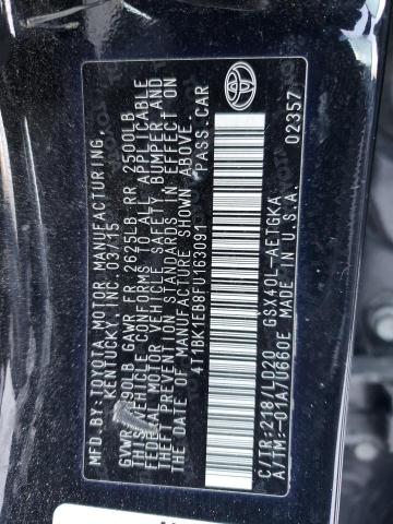 2015 TOYOTA AVALON XLE - 4T1BK1EB8FU163091