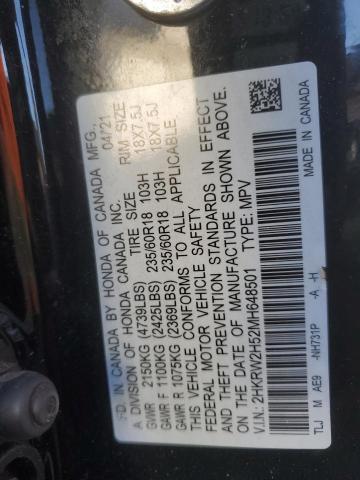 2021 HONDA CR-V EX - 2HKRW2H52MH648501