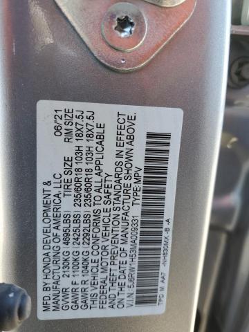 2021 HONDA CR-V EX - 5J6RW1H53MA009331