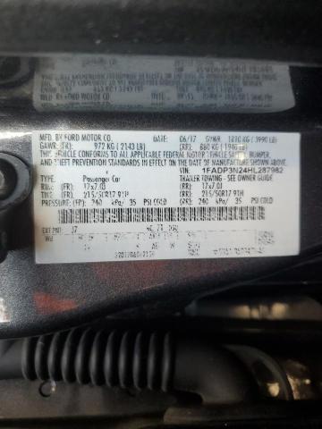 2017 FORD FOCUS TITA - 1FADP3N24HL287982