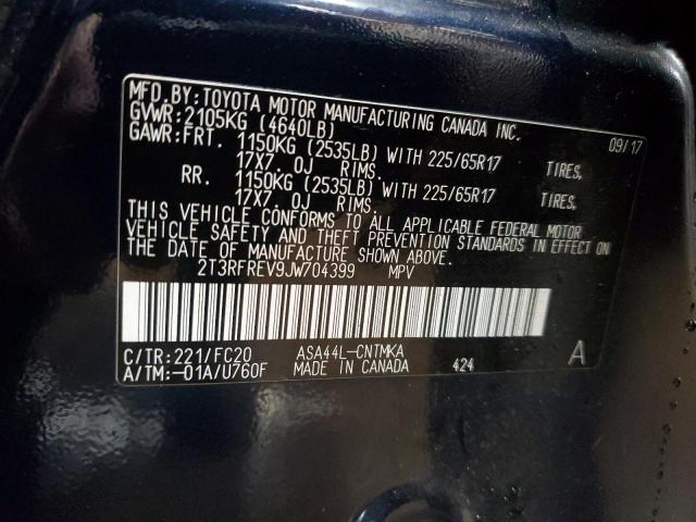 2018 TOYOTA RAV4 ADVEN - 2T3RFREV9JW704399