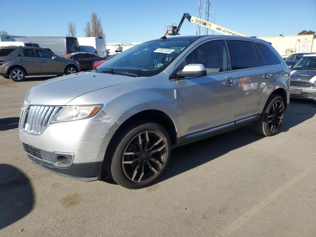 LINCOLN MKX 2011 silver  gas 2LMDJ6JKXBBJ22755 photo #1