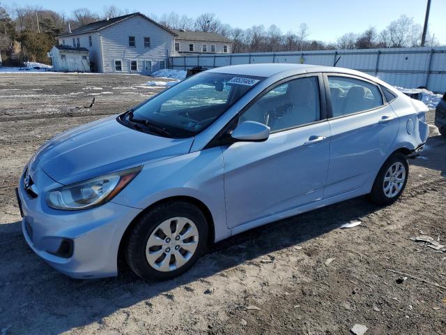 HYUNDAI ACCENT GLS 2013 silver  gas KMHCT4AE3DU427687 photo #1