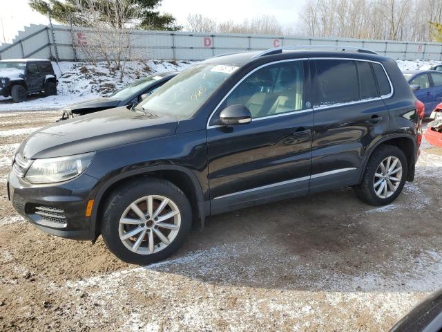 VOLKSWAGEN TIGUAN WOL 2017 black 4dr spor gas WVGSV7AX9HW504422 photo #1