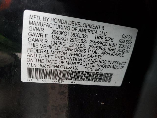 2023 ACURA MDX TECHNO - 5J8YE1H4XPL038136