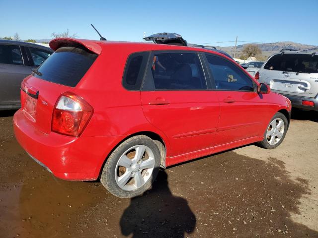 KIA SPECTRA5 5 2008 red  gas KNAFE162585022341 photo #4