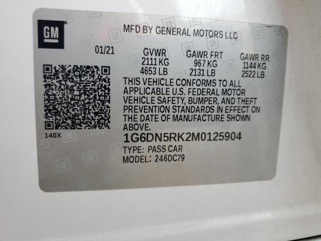 2021 CADILLAC CT5 PREMIU - 1G6DN5RK2M0125904