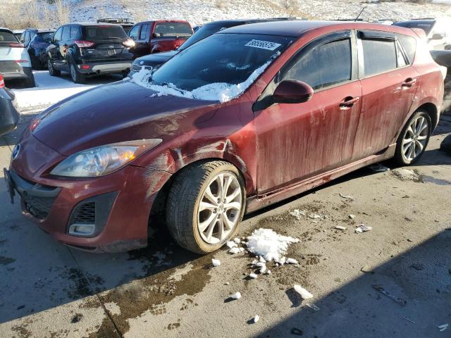 MAZDA 3 S 2010 red  gas JM1BL1H55A1256586 photo #1